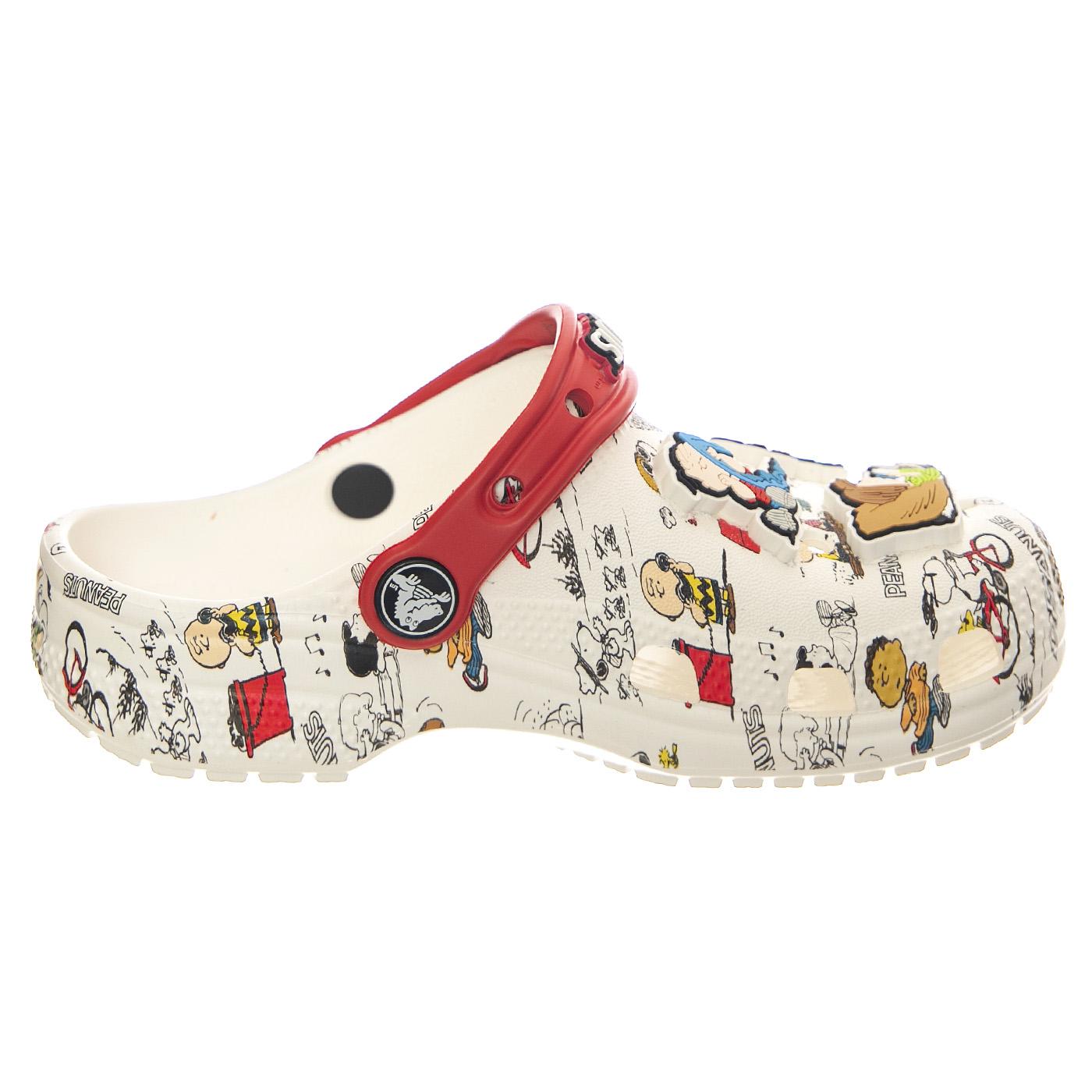 Peanuts Classic Clog K WHMT - Sandali Bambino Multicolore CR.208630-WHMT  CROCS 