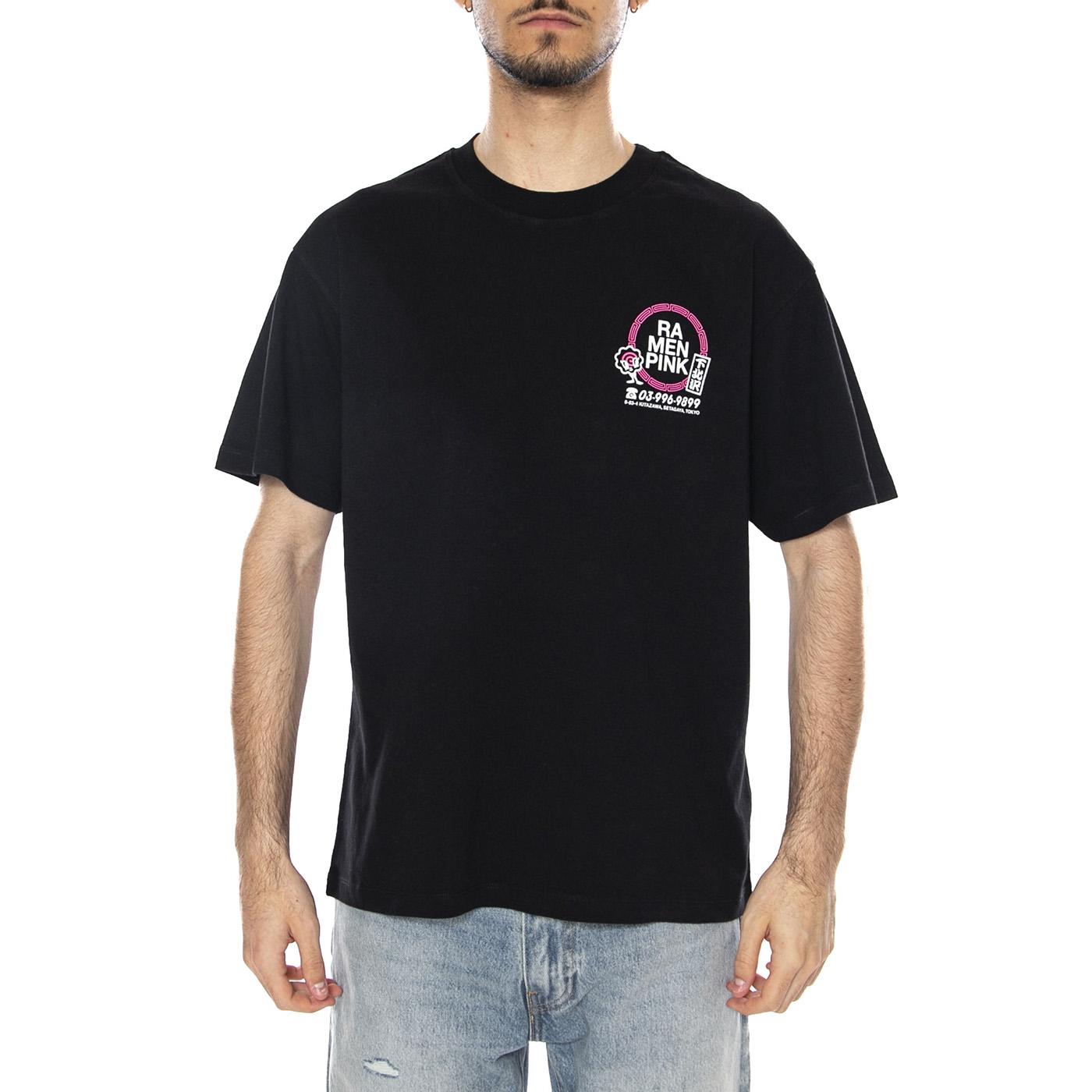 RAMEN PINK TS - Maglietta Girocollo Uomo Nera I036627.89.67. 89,67 EDWIN 