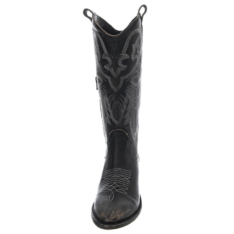 Macarena Boots - Taupo Moka / Stone Moka - Stivali Profilo Medio Donna Neri MZSMACARENA-004  MEZCALERO 