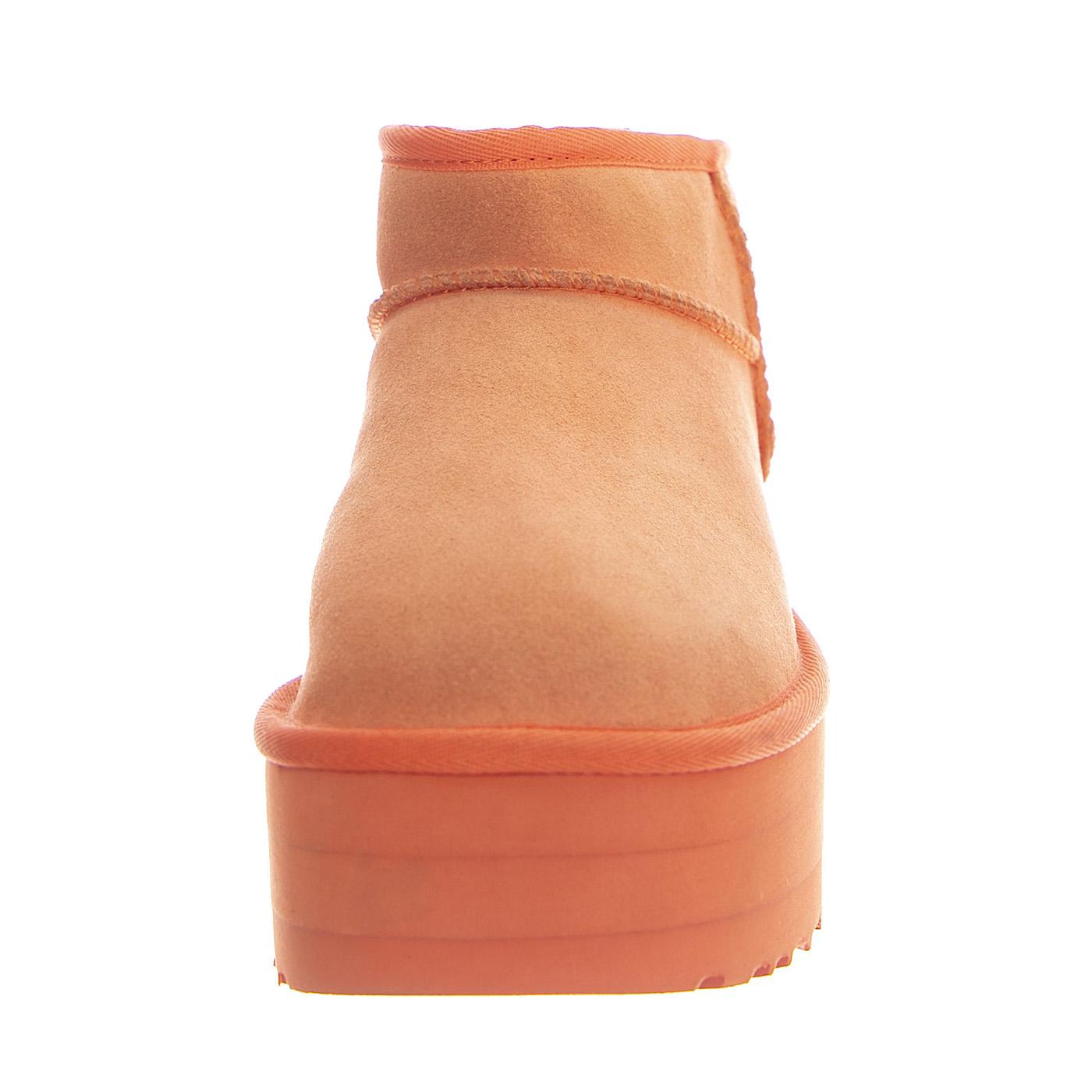W Classic Ultra Mini Platform Vibrant Coral - Stivali Donna Arancioni UGSCLUMPVCRL1135092W  UGG 