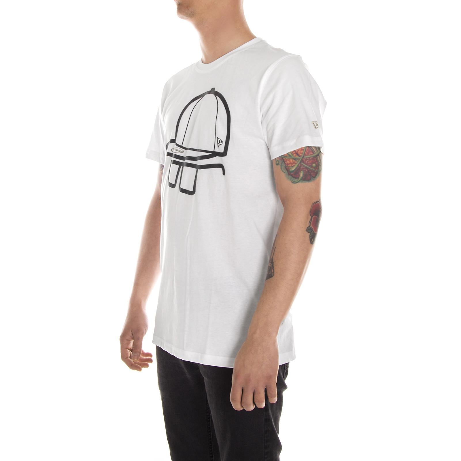 CAP AND GLASSES TEE NEWERA WHITE 11372557  NEW ERA 