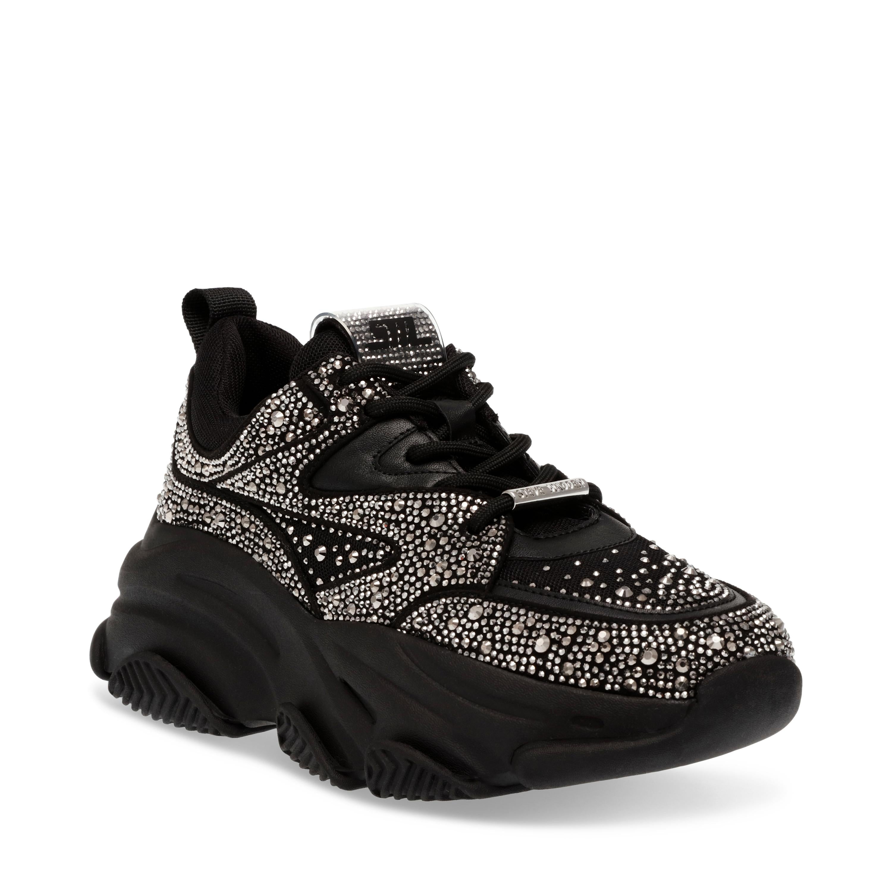 Privy Black / SIlver - Scarpe Donna Nere SMPPRIVY-915  STEVE MADDEN 