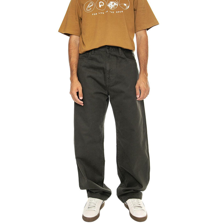 Landon Pant Cypress rinsed - Pantaloni Uomo Verdi I033756.6302  CARHARTT WIP 