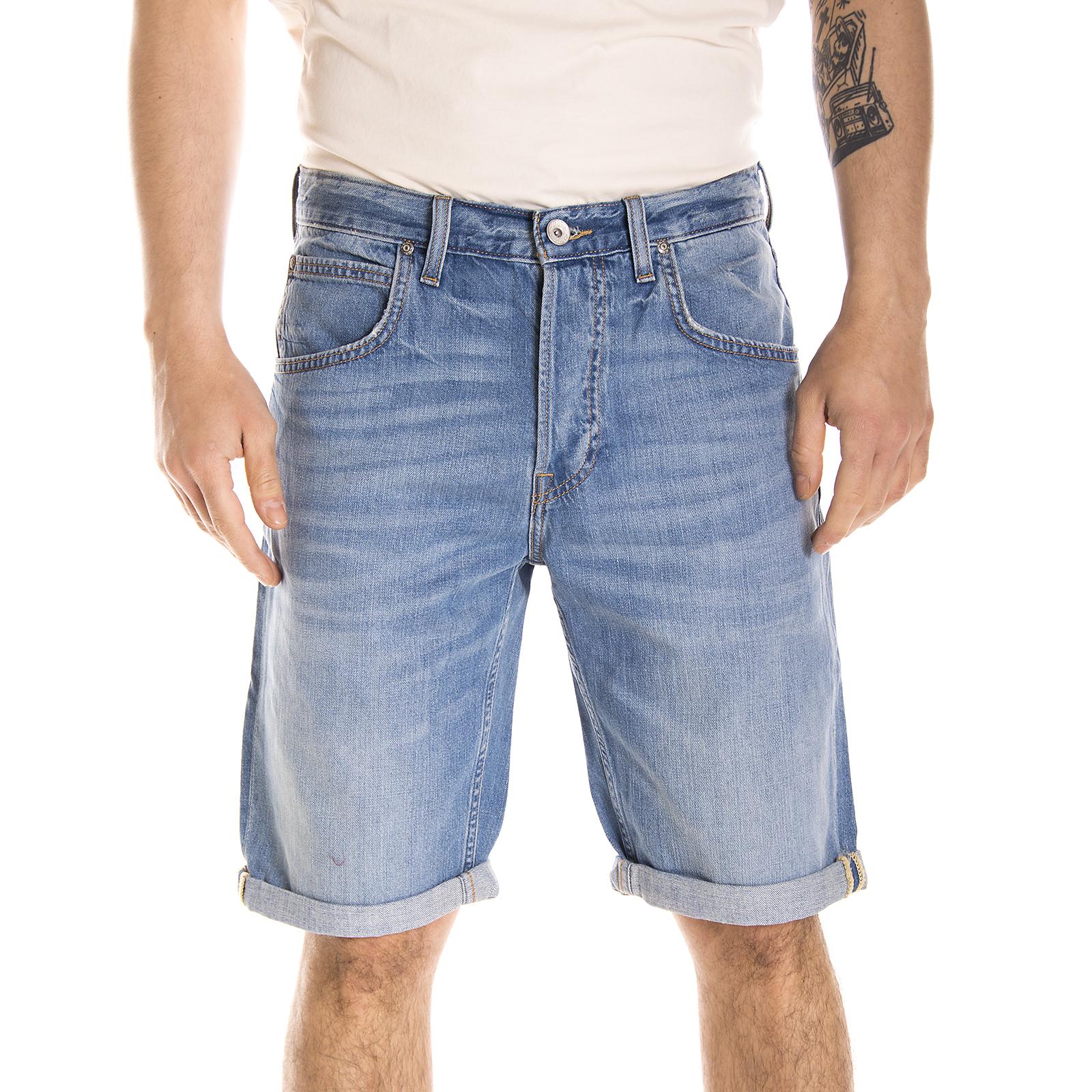 5 POCKET SHORT SEA BLEACH 76530_4  LEE 