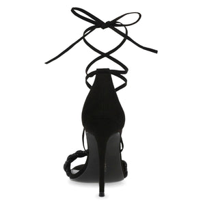 Bejeweled Black Crystal Microsuede + Stones - Sandali Donna Neri SMSBEJEWELED-BLK  STEVE MADDEN 