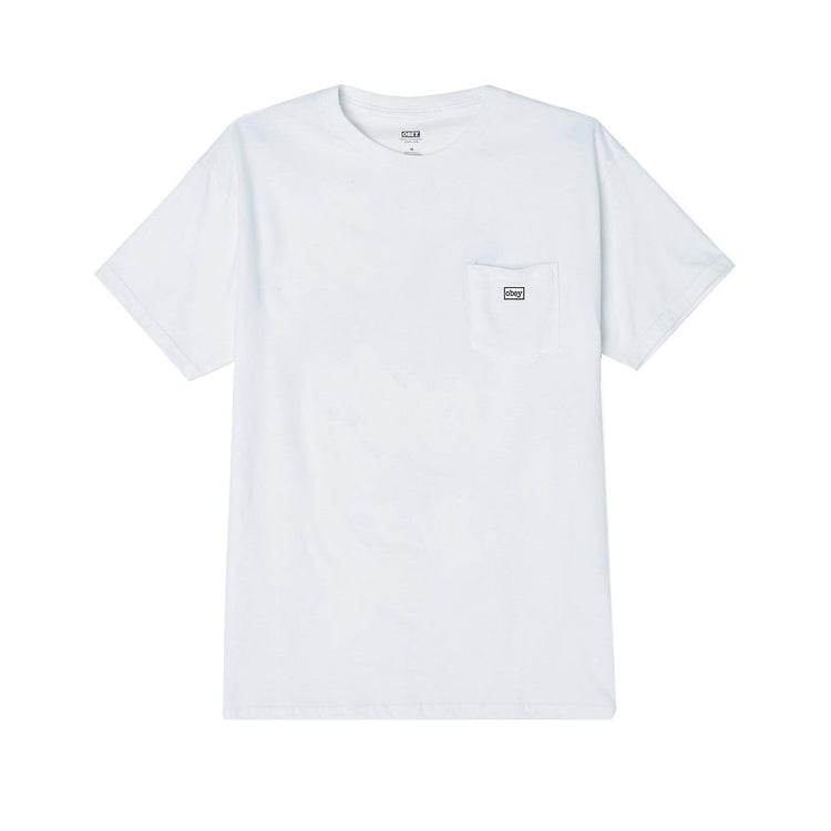 OBEY TYPEWRITTER WHITE 165371657-WHT  OBEY 