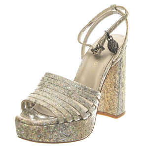 Pierra Patform Metal Silver Others Occasion - Sandali Donna Argento KG-PIERRA-METAL  KURT GEIGER 