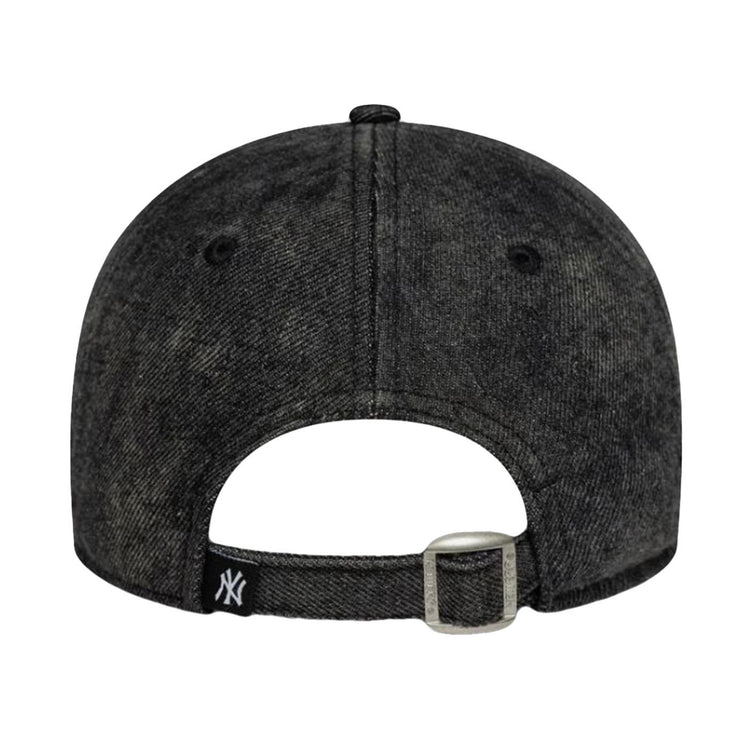 WMNS Stne Denim 920 Stone Denim Black New York Yankees Cap - Cappellino con Visiera Nero e Logo ricamato tono su tono 60691319  NEW ERA 