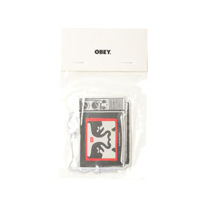 Obey Television Air Freshener Stickers Multicolor - Set di Adesivi Multicolore 100680014 WHT OBEY 