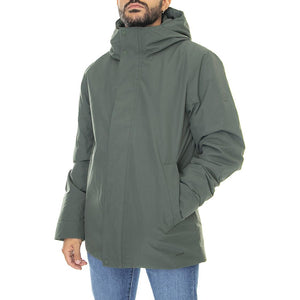 M´s Jacket Barnard Juniper Green Taslan - Giacca Invernale con Cappuccio Uomo Verde 330100-093  ELVINE 