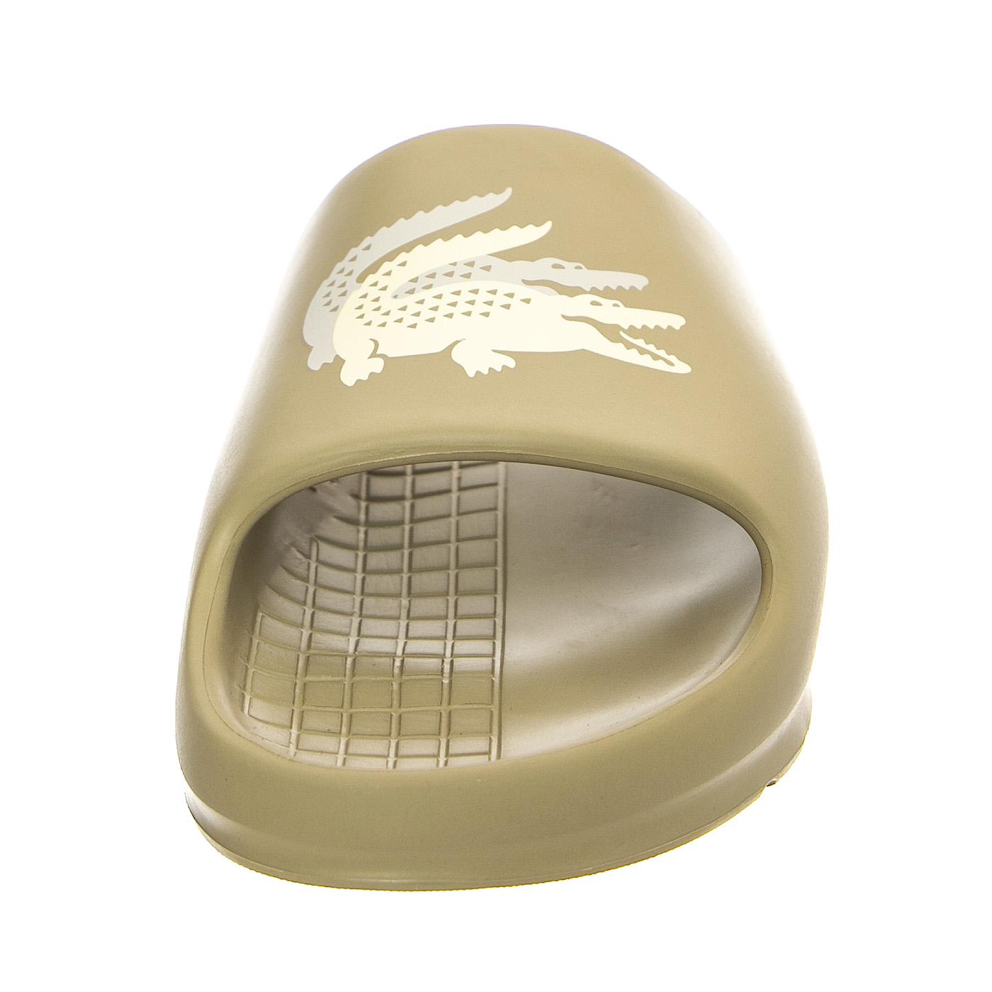 Serve Slide Off White - Sandali / Ciabatte Uomo Beige 745CMA00052A9  LACOSTE 