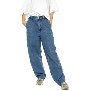 Obey Lily Carpenter Denim Light Indigo - Pantaloni Denim Jeans Donna Blu 242010052-LIN  OBEY 