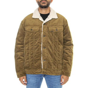 Sherpa jacket Tumbleweed-L87AQEDH - Giacca Invernale in Velluto Uomo Marrone 112321555  LEE 