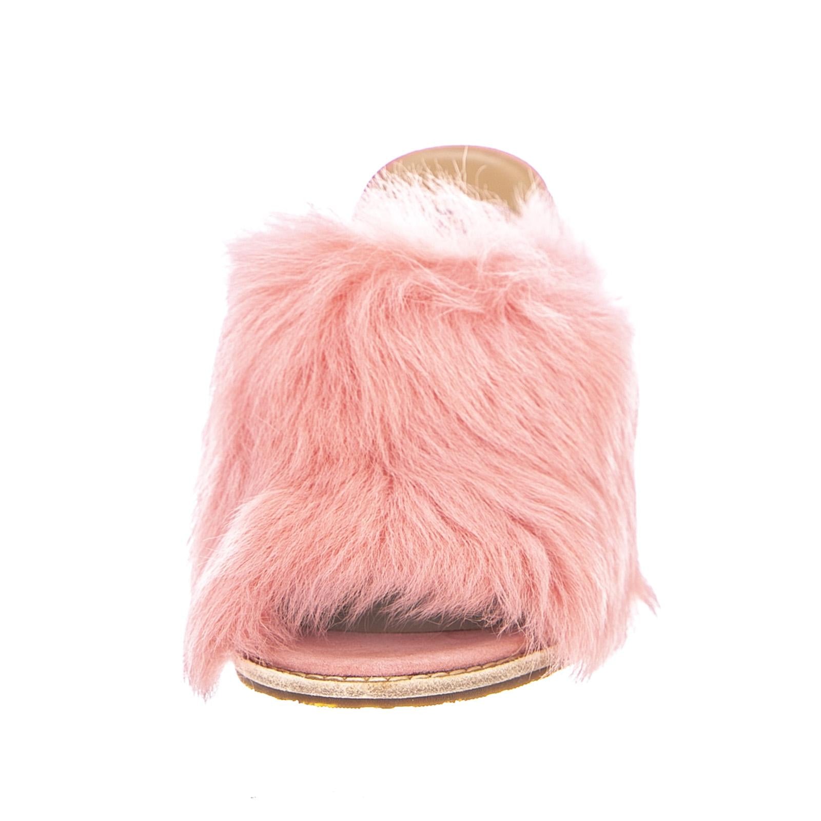 Womens Rosa Fluff Heel Lantana Pink Sandals UGSROSAFHLN1095390W  UGG 