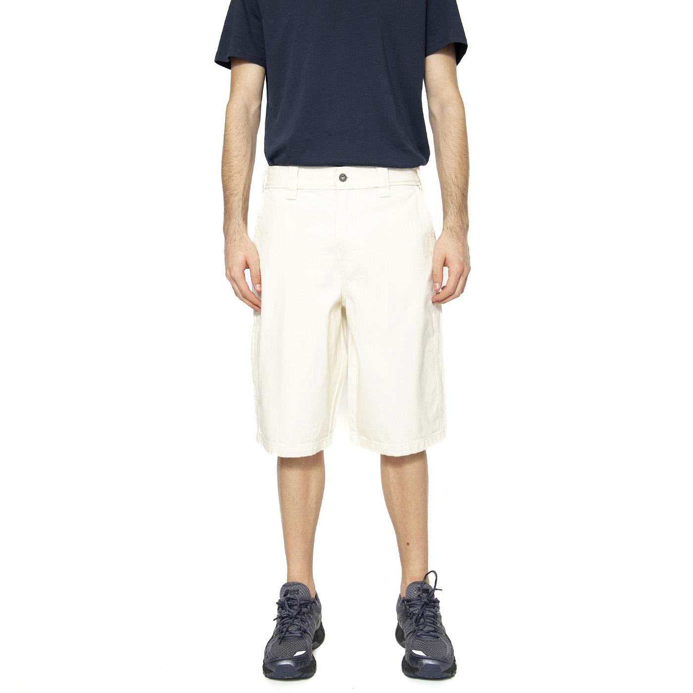 Medison Denim Short Ecru - Bermuda Denim Jeans Uomo Bianchi DK0A4YSYECR1  DICKIES 