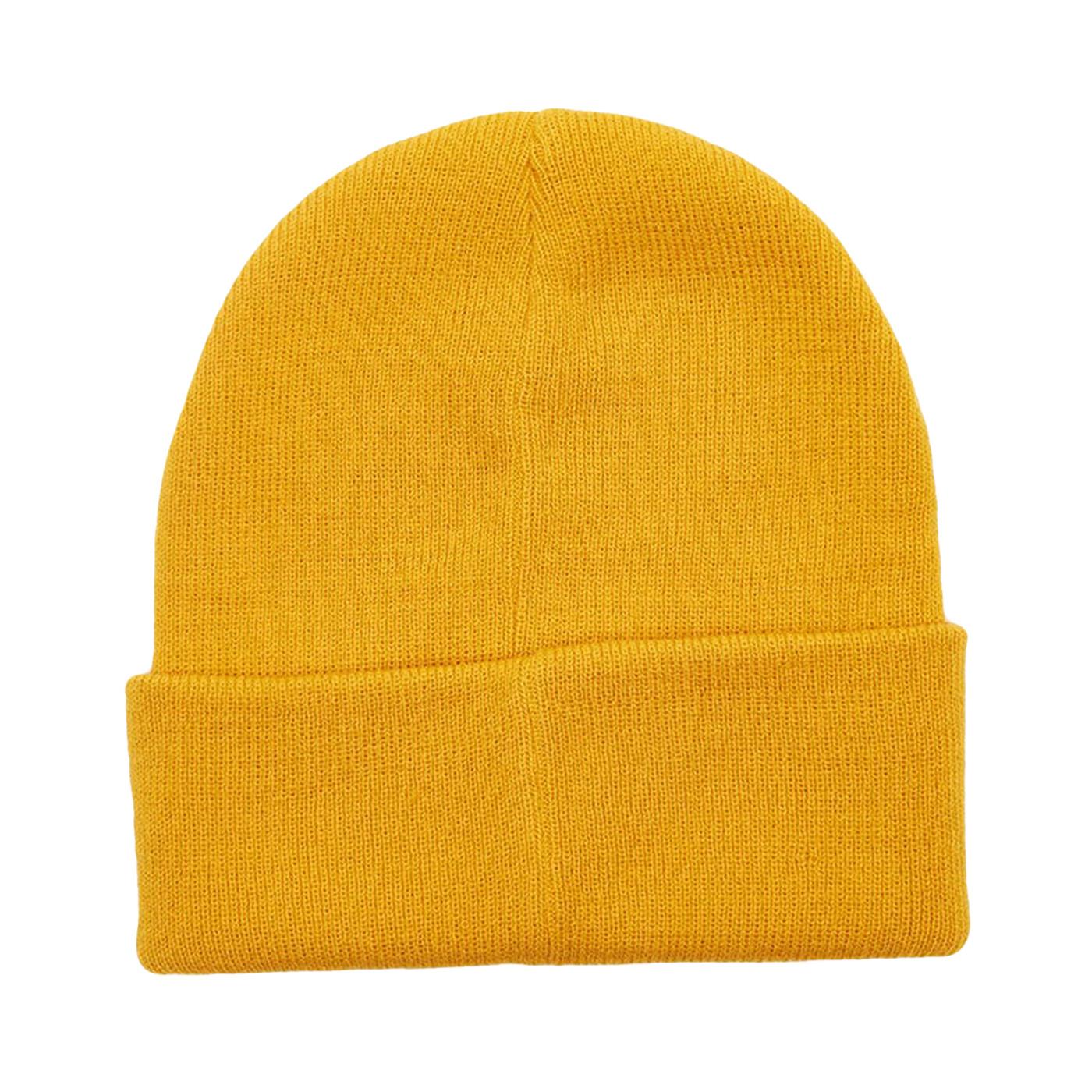 Icon Eyes Beanie Satin Brass - Cappellino in Maglia Arancione 100030132 BRA OBEY 