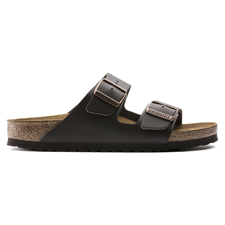 Arizona BS Dark Brown Natural Leather Narrow Fit - Sandali Uomo Marroni (Calzata Stretta) 0051103 . BIRKENSTOCK 