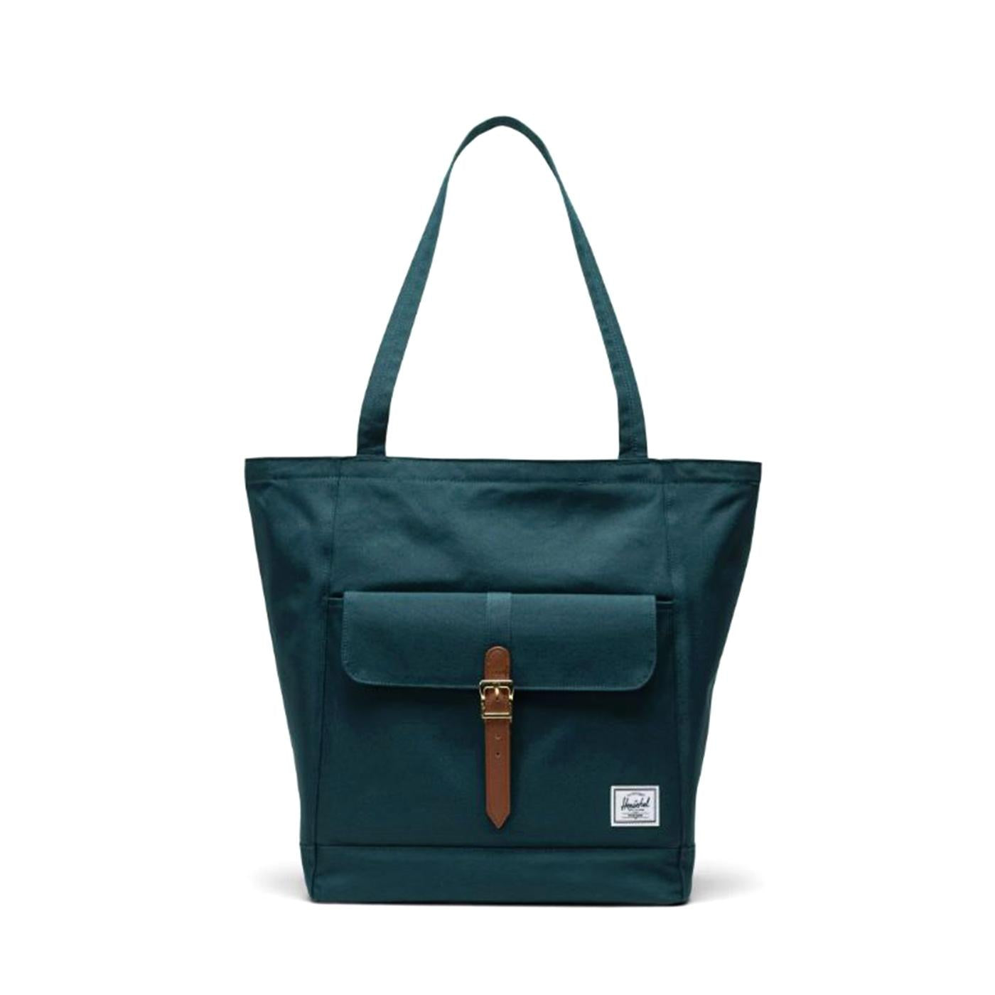 Herschel Retreat Tote - 20L - Dark Sea - Borsa Tote Shopping Bag Verde 11401-06551-OS 06551 HERSCHEL 