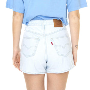 W' 80's Short Mom - Bermuda Denim Jeans Donna Blu A4695-0004  LEVIS 