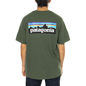 M's P-6 Logo Responsibili-Tee-TPGN - Maglietta Girocollo Uomo Verde 38504-TPGN  PATAGONIA 