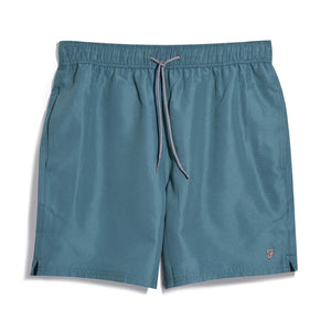 M' Colbert Plain Swimshort Ocean - Costume da Bagno Uomo Verde F4SMB039-408  FARAH 