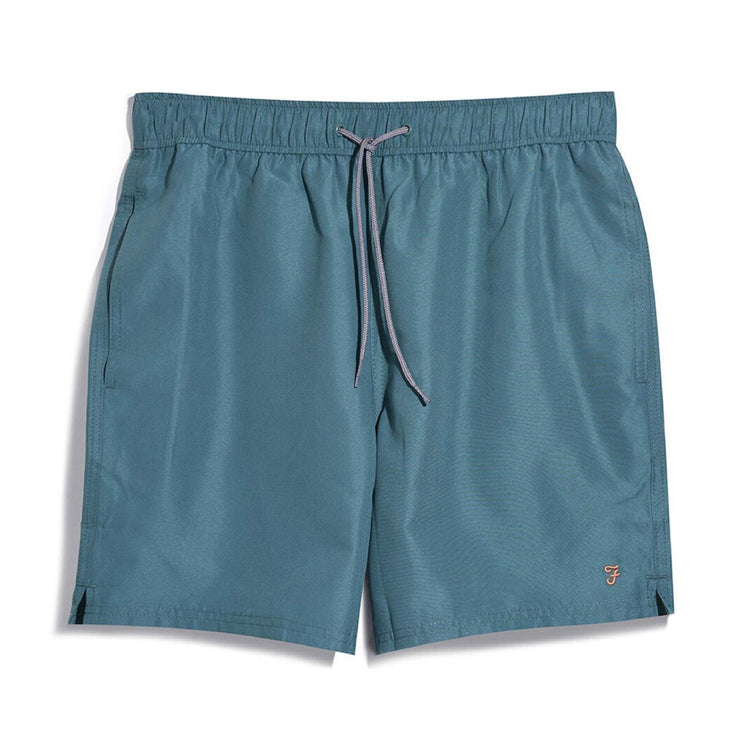 M' Colbert Plain Swimshort Ocean - Costume da Bagno Uomo Verde F4SMB039-408  FARAH 