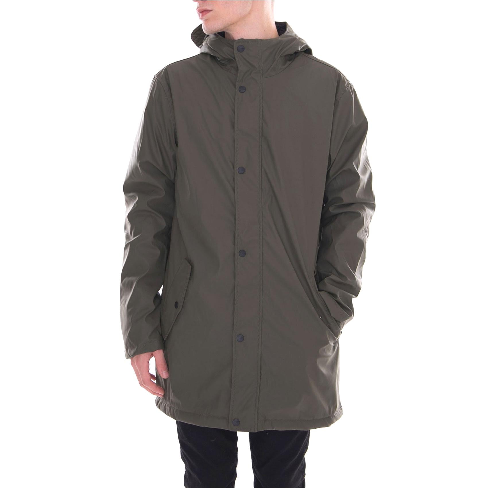 Akello Rain Jacket - Forest Night Green - Giacca Invernale Uomo Verde 22010265-Forest Night  ONLY & SONS 