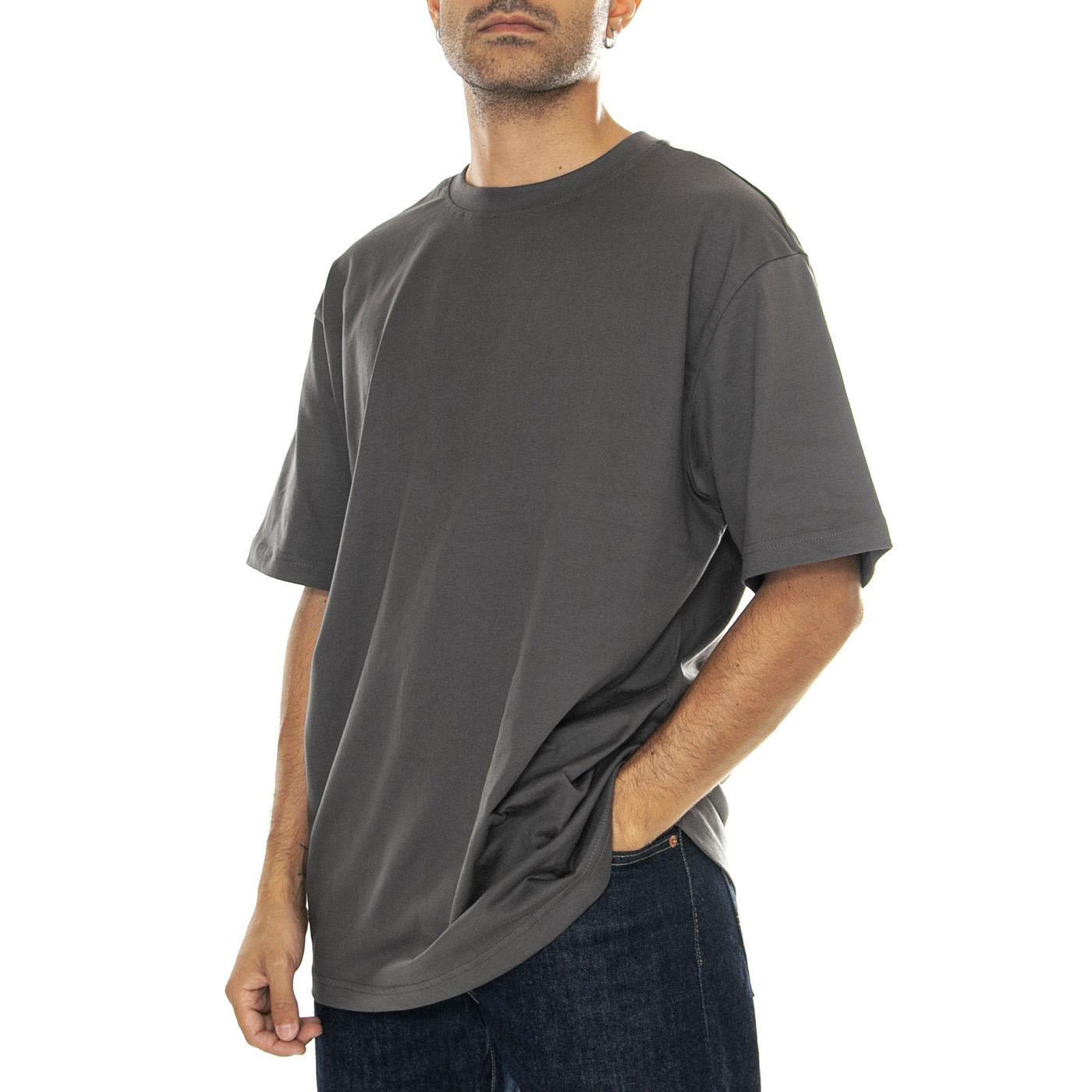 Onsfred Life Rlx Tee Noos Grey Pinstripe - Maglietta Girocollo Uomo Grigia 22022532-Grey Pinstripe  ONLY & SONS 