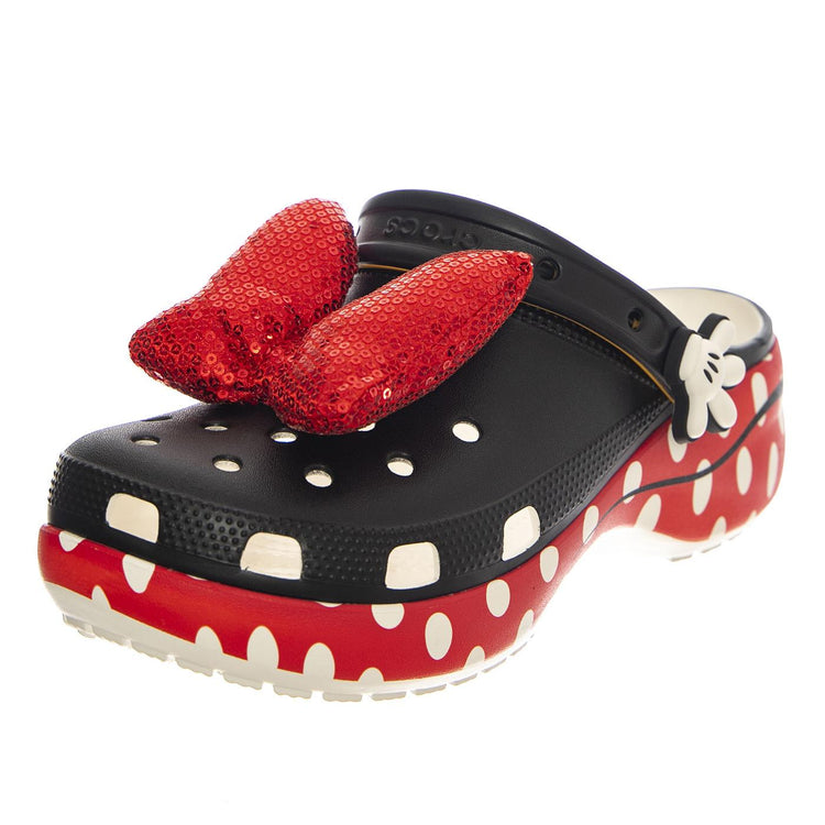 Minnie Classic Platform Clog W-WHI - Sandali Donna Multicolore CR.209896-WHI  CROCS 