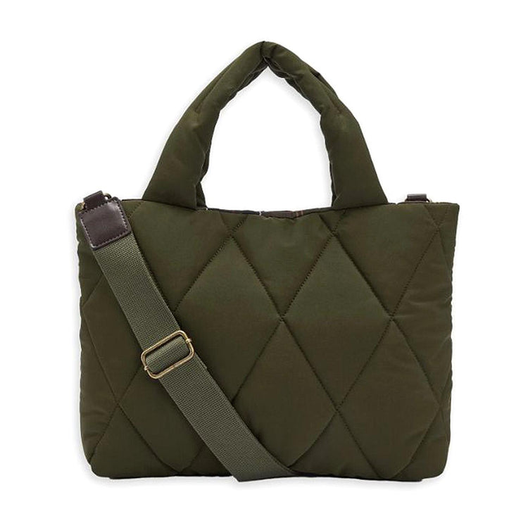 Mariah Mini Quilted Tote Bag Olive - Borsa Shopping Bag Verde LBA0435-OL71  BARBOUR 
