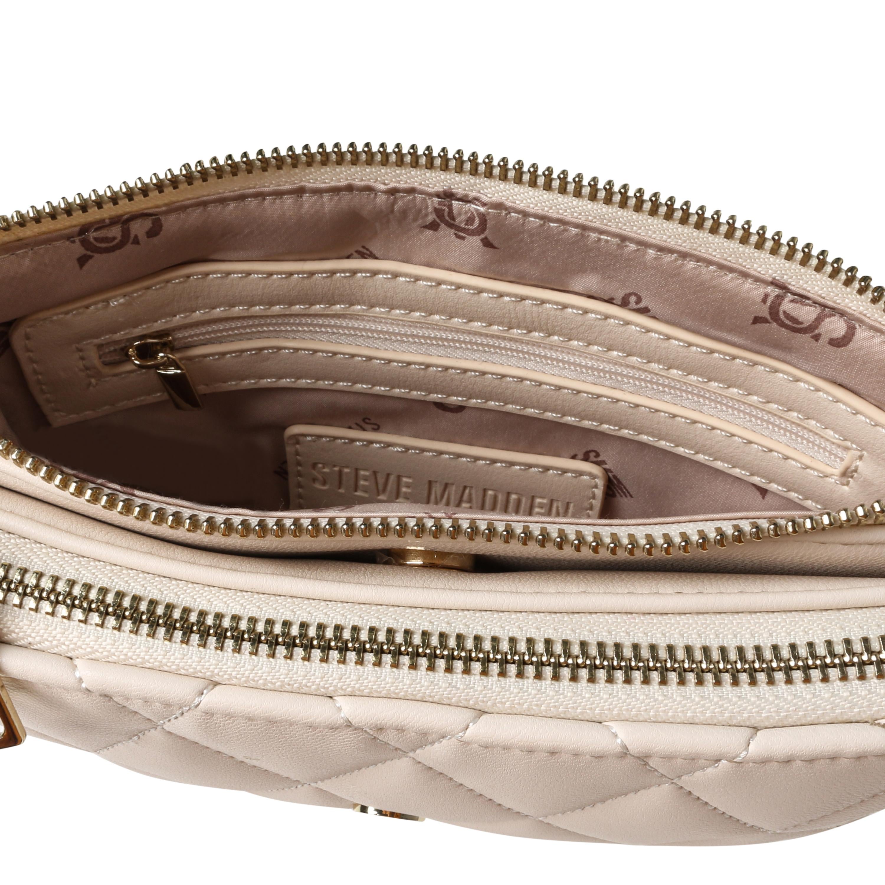 BDole Bone / Gold - Borsa a Tracolla Bianca SMABDOLE -BGL  STEVE MADDEN 