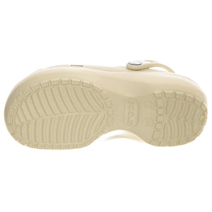 W' Classic Platform Clog Bone - Sandali Donna Beige CR.206750-BONE  CROCS 