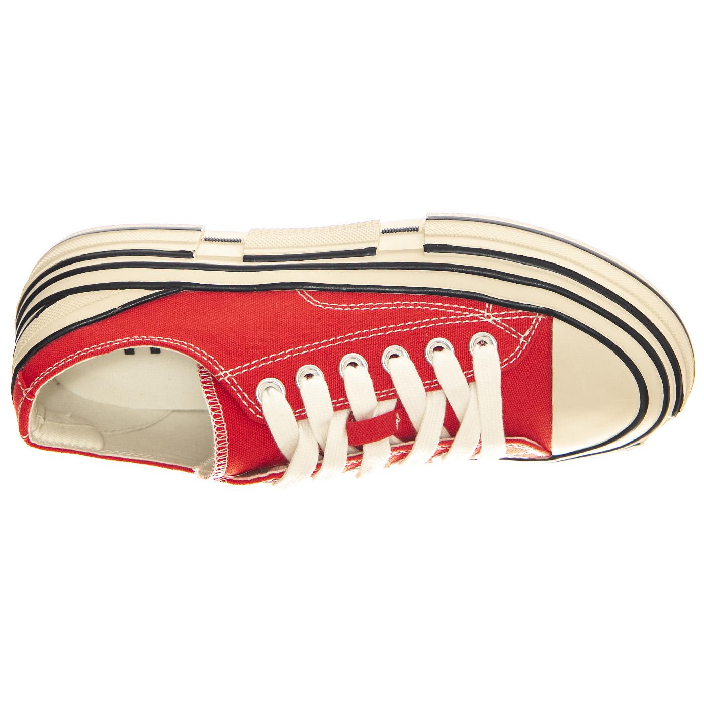 Endorphin Red Canvas - Scarpe Donna Rosse PLSJCD-037-1-09-RED  JEFFREY CAMPBELL 