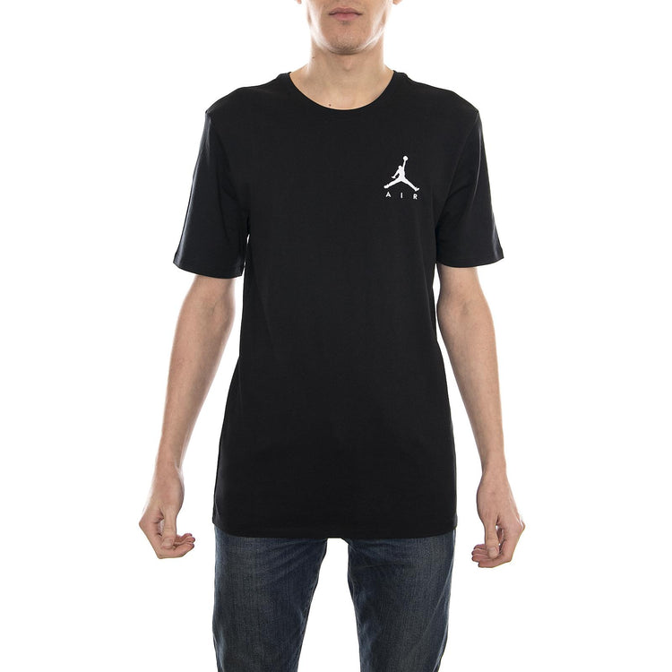 Men s Jordan Sportswear Jumpman Air Embroidered T-Shirt BLACK/WHITE 105472_4  NIKE 