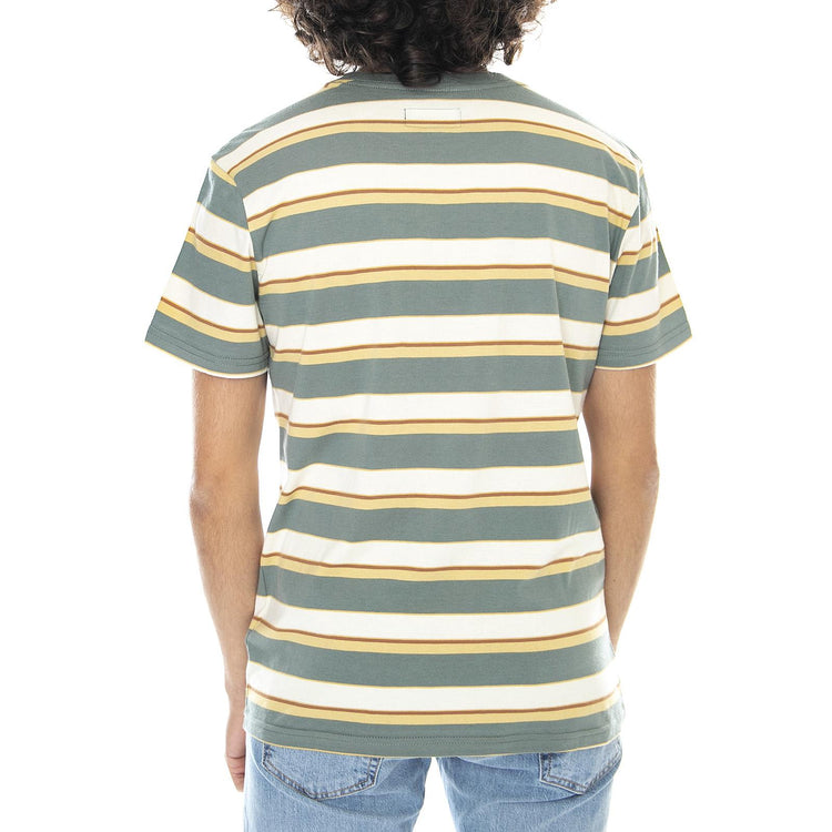 Mens Hilt T-Shirt - Cypress - Maglietta Girocollo Uomo Multicolore 02007-CYPRE . BRIXTON 