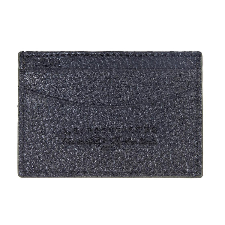Grain Leather Card Holder Black - Portacarte Nero 222MMLG0020-BK11  BARBOUR 