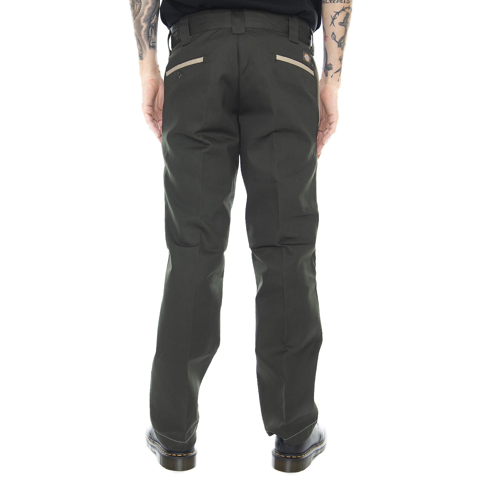 Ezel Pants - Khaki - Pantaloni Uomo Beige / Marrone 01 210170-KH . DICKIES 