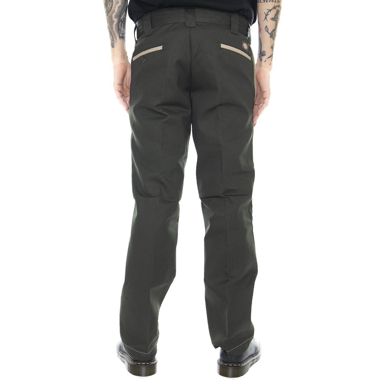 Ezel Pants - Khaki - Pantaloni Uomo Beige / Marrone 01 210170-KH . DICKIES 