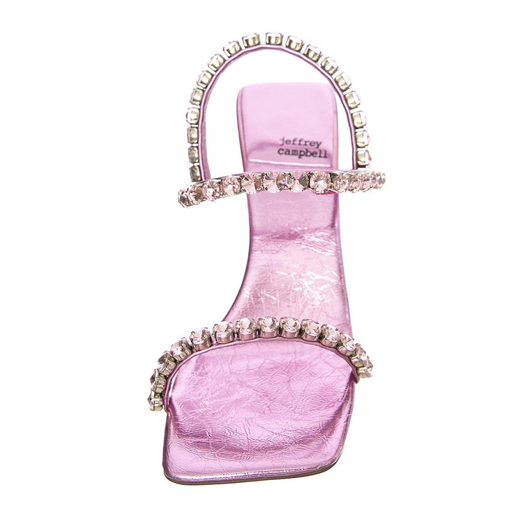 Saints Metallic Pink Pu - Sandali Donna Viola JCSJC-927-10-3-PIN  JEFFREY CAMPBELL 