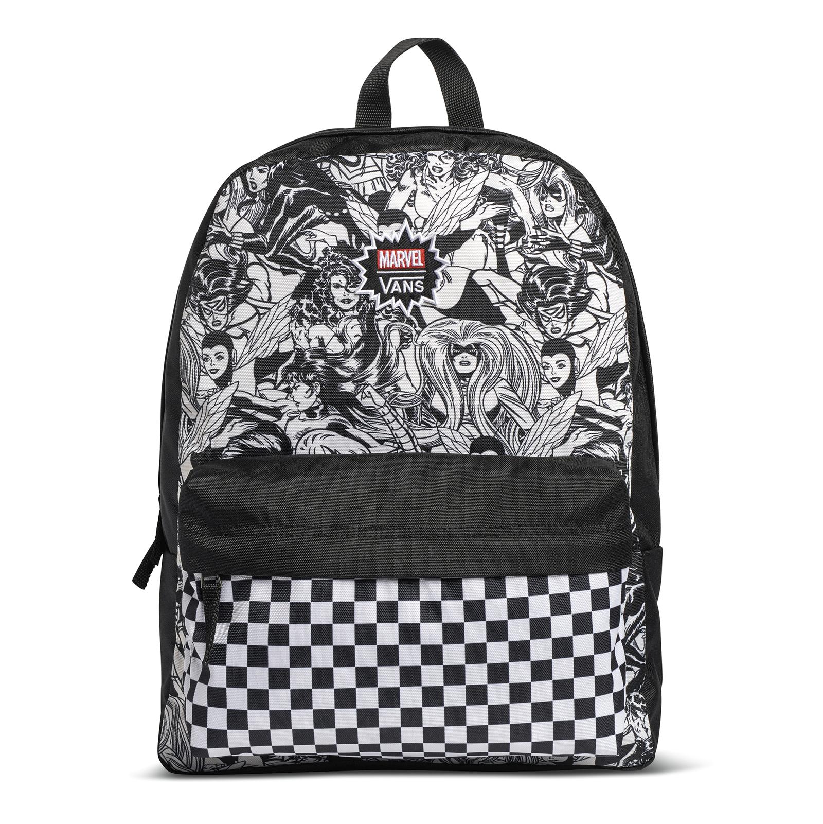 WM MARVEL WOMEN REAL BACKPACK VA3QXCBLK  VANS 