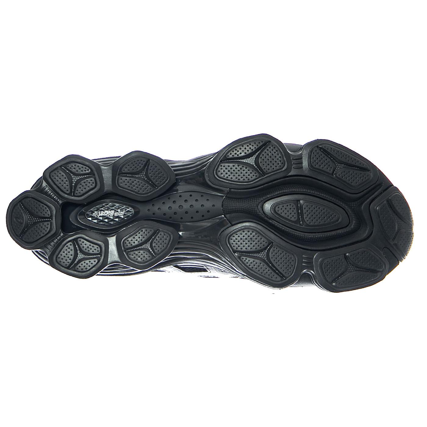 GEL-Kinetic Fluent - Black / Graphite Grey - Scarpe Stringate Uomo Nere 1203A591-003 BLACK/GRAPHITE GREY ASICS 