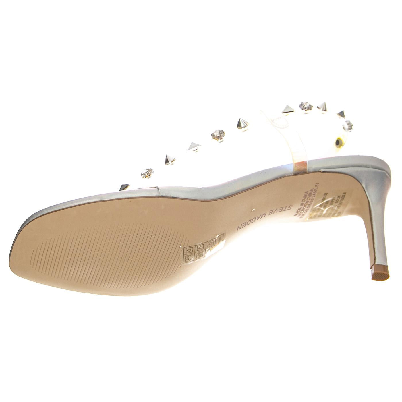 Zazzy-S Sil Iridescent - Sandali Donna Argento SMSZAZZY-S-SIL  STEVE MADDEN 
