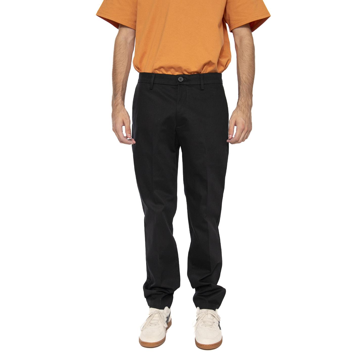 Docker Signature Stain Defender Beautiful Black - Pantaloni Uomo Neri A5209-0001  DOCKERS 