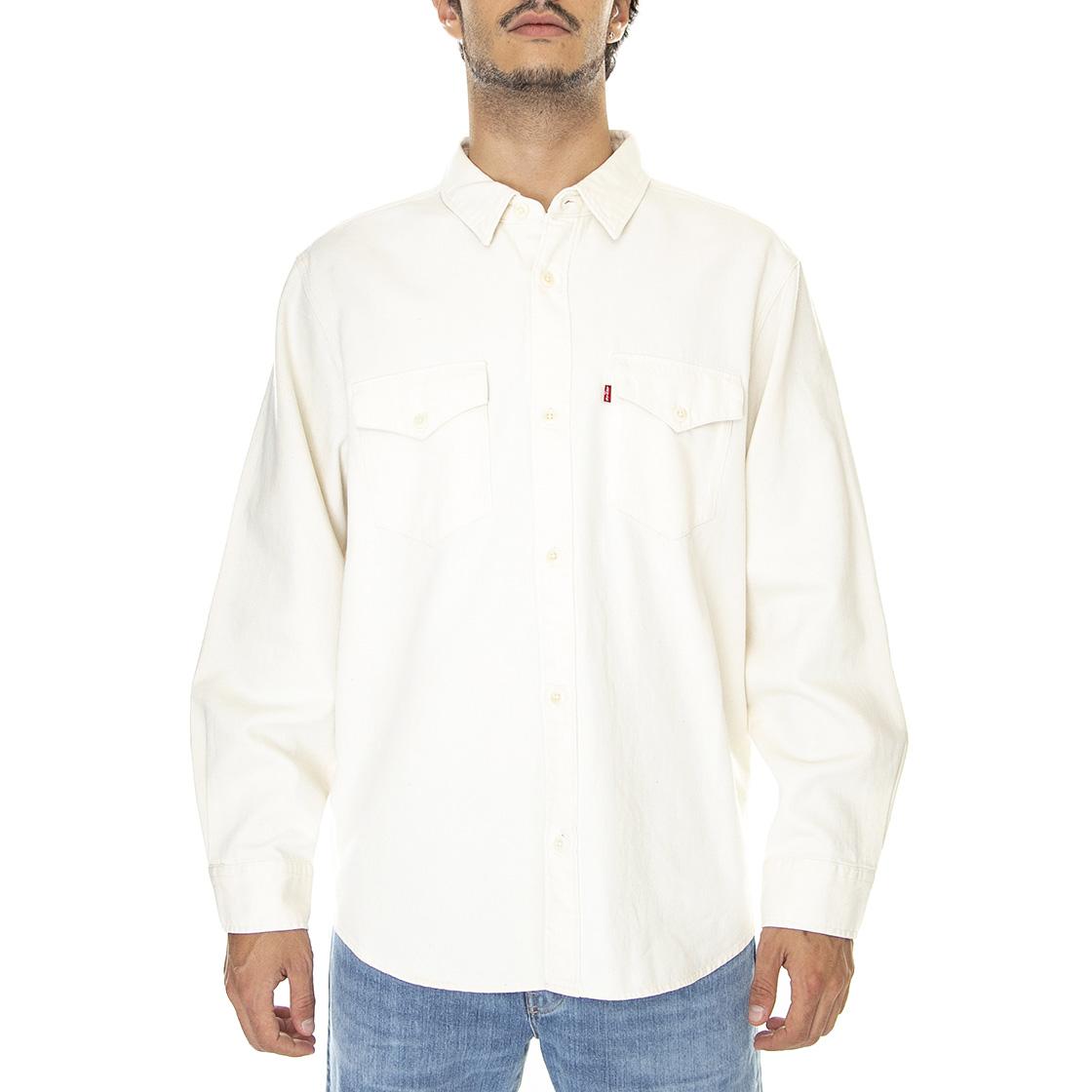 Relaxed Fit Western Fresh Ecru - Camicia Uomo Bianca A1919-0001  LEVIS 