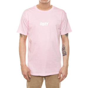 OBEY JUMBLED PREMIUM S/S TEE PINK 165361216-PIN  OBEY 
