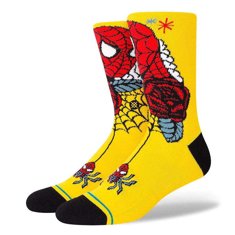 Spidey Szn Yellow - Calzini Gialli / Multicolore A555D22SPI  STANCE 