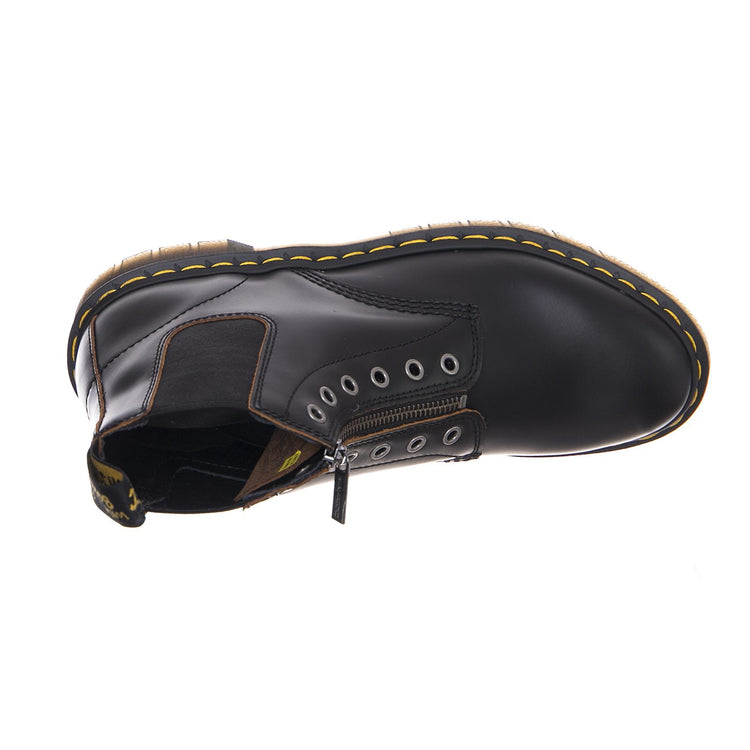 101 Gst Vintage Boots - Black Smooth - Stivali Uomo Neri 101GBKVS23336001  DR.MARTENS 