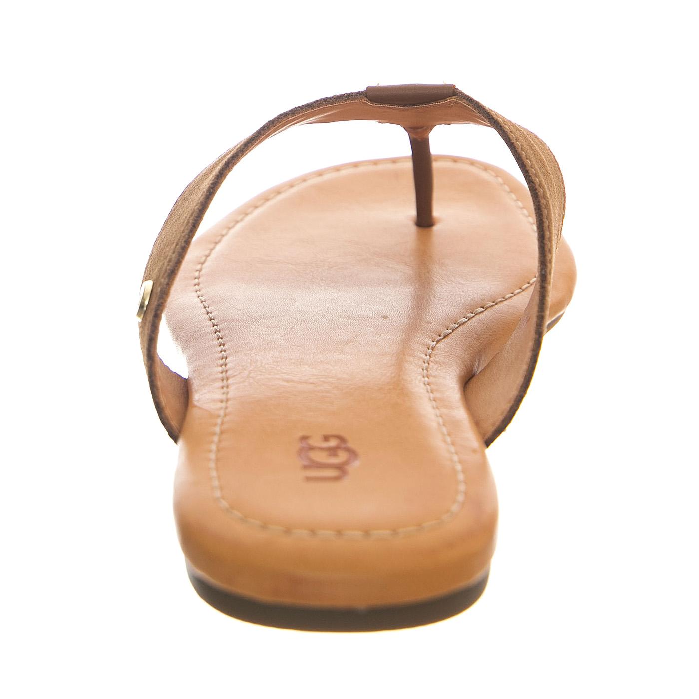 Carey Flip Chestnut - Sandali Donna Marroni UGSCARFLCN1139051W  UGG 