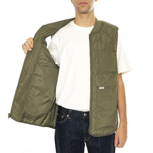 Elevated Vest Ivy Green - Giacca Smanicata Uomo Verde 112357210-GREEN  WRANGLER 