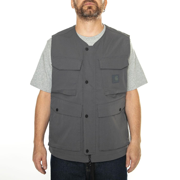 Balto Vest Graphite - Giacca Smanicata Uomo Grigia I033615.87XX  CARHARTT WIP 